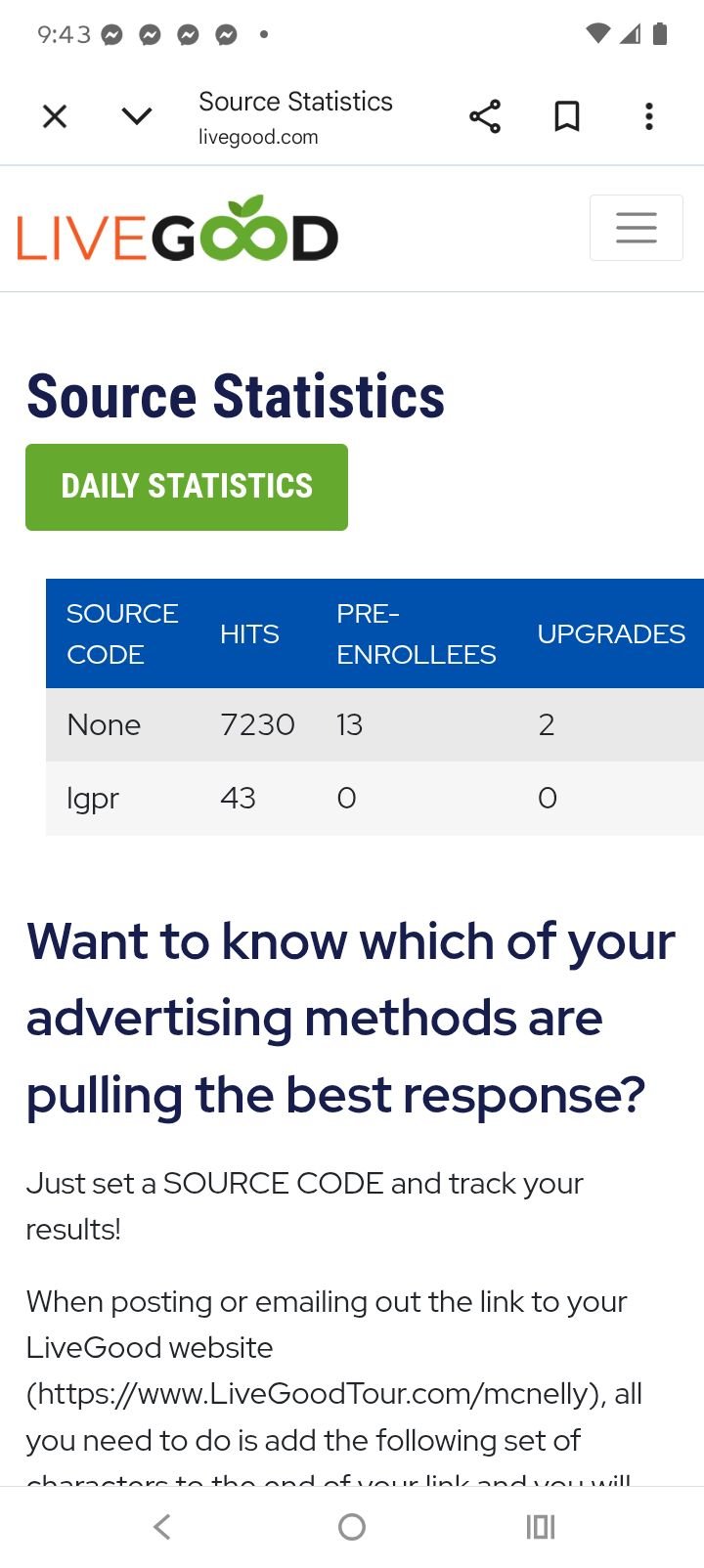 LiveGood views proof 4